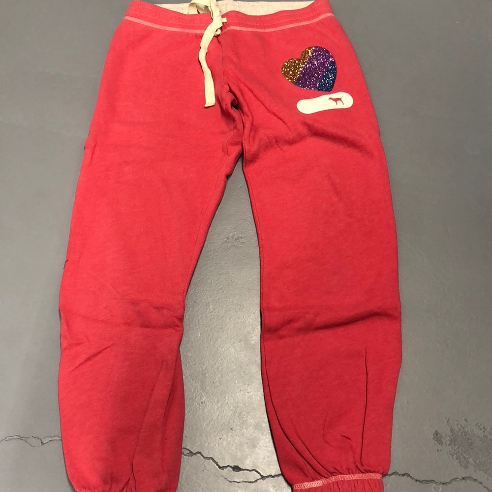 Pink sweats